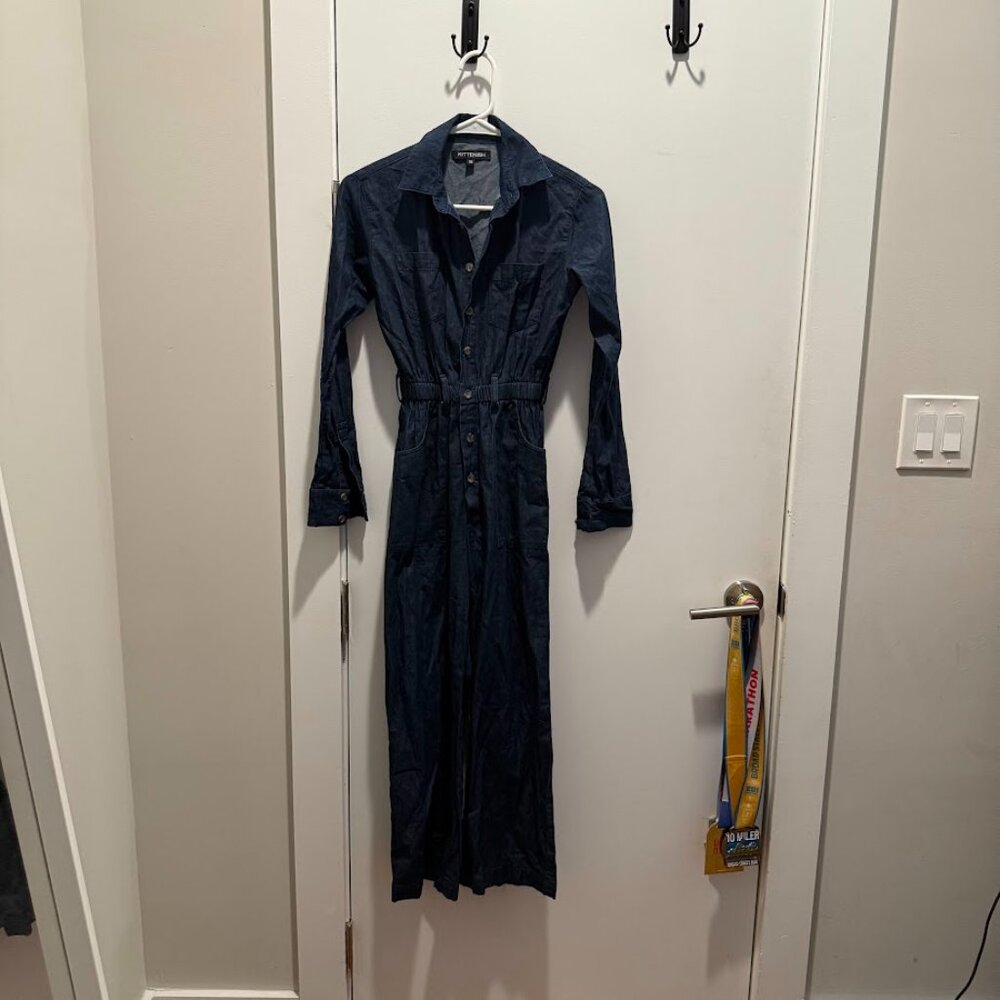Denim Jumpsuit - XS